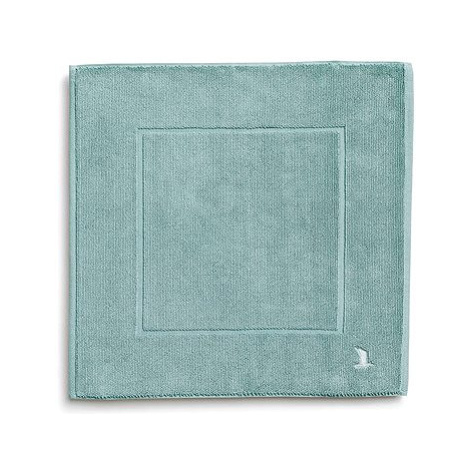 MÖVE Essential Koupelnová předložka 60 × 60 cm, šedo-zelená Möve