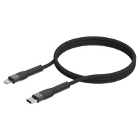 Linq LQ48031 USB-C to Lightning PRO, Mfi Certified, 2m, šedý Černá