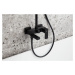 KFA LOGON sprchový set s otočnou hubicí, černá 5136-915-81