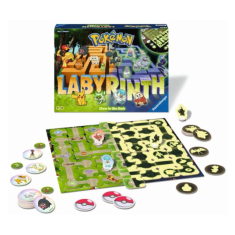 Labyrint Pokémon Svítí ve tmě RAVENSBURGER