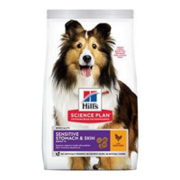 Hill's Can.Dry SP Sensitive Adult Medium Chicken 14kg