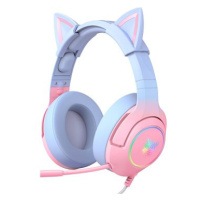 Onikuma K9 With Cat Ears Pink Blue