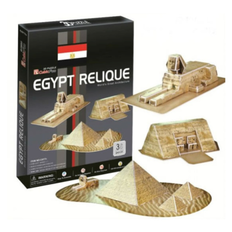 Puzzle 3D Egyptské památky - 30 dílků - neuveden