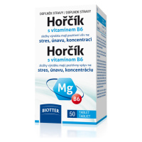 Biotter Hořčík 125mg s vitamínem B6 tbl.50