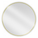 MEXEN Loft zrcadlo 80 cm, zlatý rám 9850-080-080-000-50