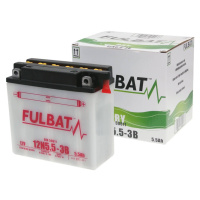 Baterie Fulbat 12N5.5-3B, včetně kyseliny FB550529