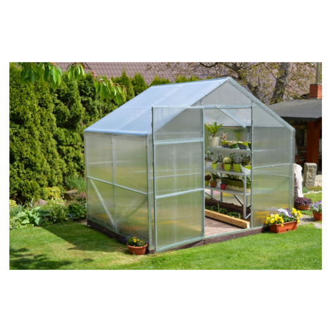 Zahradní skleník LANITPLAST DOMIK 2,6 x 6 m PC 16 mm LG2575