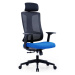 Kancelářská ergonomická židle OFFICE More SLIDE — více barev Modrá
