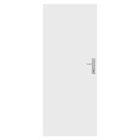 Bezpečnostní vchodové RC2 dveře Naturel Technické pravé 80 cm bílá B2BCPL80P