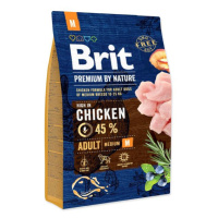 Krmivo Brit Premium by Nature Adult M 3kg