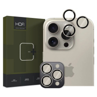 Ochranné sklo HOFI CAMRING PRO+ CAMERA COVER IPHONE 16 PRO / 16 PRO MAX NATURAL TITANIUM (590630