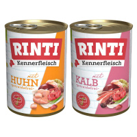 Rinti Kennerfleisch Mix s kuřecím a telecím masem, 24× 400 g