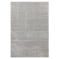 ELLE Decoration koberce AKCE: 80x150 cm Kusový koberec Glow 103654 Light grey/Cream z kolekce El