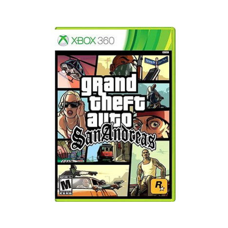 Grand Theft Auto San Andreas - Xbox 360 Rockstar Games