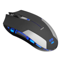 E-blue Myš Cobra Jr., 1750DPI, 2.4 [GHz], optická, 6tl., bezdrátová, černá, 2 ks AAA