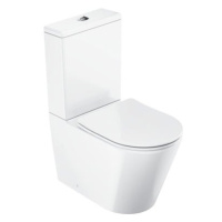 Wc s prkénkem softclose kombinovaný Ravak Elegant vario odpad X01872