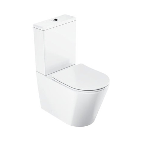 Wc s prkénkem softclose kombinovaný Ravak Elegant vario odpad X01872