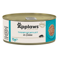 Applaws Cat glutenfreies Thunfischfilets 24 x 70 g