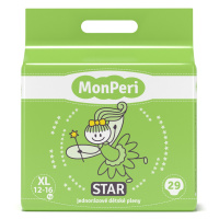 MonPeri Star XL 12-16 kg dětské pleny 29 ks