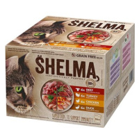 Shelma bezobilné dušené filetky masový výběr 24 × 85 g