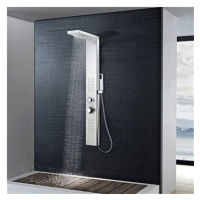Sprchový panel set z nerezové oceli s čtvercovým designem