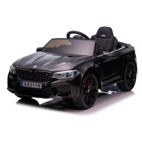 mamido  Elektrické autíčko BMW M5 DRIFT sport černé 24V