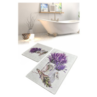 L'essentiel Sada koupelnových koberečků Purpura