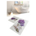 L'essentiel Sada koupelnových koberečků Purpura