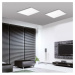 LEUCHTEN DIREKT is JUST LIGHT LED panel svítidlo, stropní svítidlo, bílé, 45x45cm, Smart-Home, s