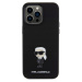 Pouzdro ze silikonu Karl Lagerfeld pro iPhone 15 Pro Max case obal pouzdro