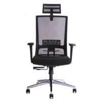 SEGO kancelářská židle TECTON šedo-černá