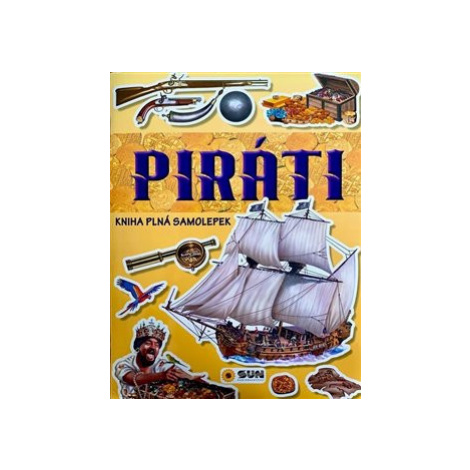 Piráti - kniha plná samolepek SUN