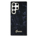 Guess GUHCS23LPCUMAK hard silikonové pouzdro Samsung Galaxy S23 ULTRA 5G black Marble