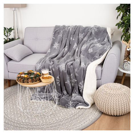 4Home Beránková deka Silent Snowfall