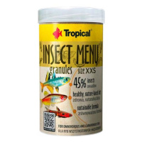 Tropical Insect Menu Granules Size XXS 100ml/64g krmivo pro ryby s vysokým obsahem hmyzu