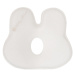 KIKKABOO - Ergonomický polštářek z paměťové pěny Bunny Airknit White