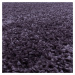 Ayyildiz koberce Kusový koberec Sydney Shaggy 3000 violett kruh Rozměry koberců: 80x80 (průměr) 