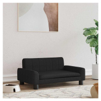 vidaXL Pelíšek pro psy černý 70 x 45 x 30 cm textil