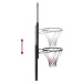 vidaXL Basketbalový koš s průhlednou deskou 256–361 cm polykarbonát