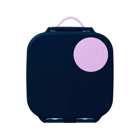 Svačinový box střední - indigo/růžový b.box