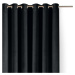 Černý sametový dimout závěs 400x250 cm Velto – Filumi