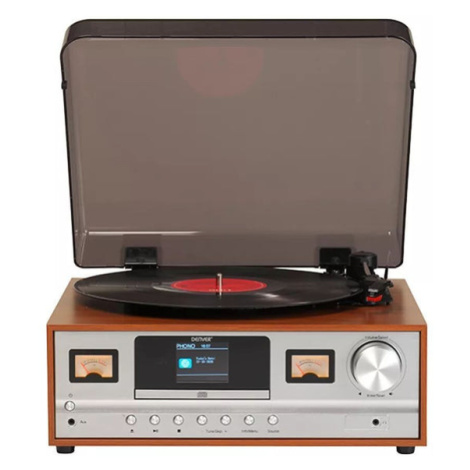 Retro gramofon Denver MRD-52, hnědý