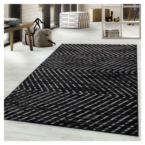 Kusový koberec Base 2810 black 120x170 cm Ayyildiz