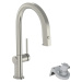 Dřezová baterie Hansgrohe Aqittura bez výpusti nerez 76803800