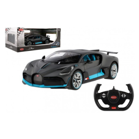 Auto RC Buggatti Divo šedé, plast, 32 cm 2,4 GHz na dálk. ovládání, na baterie Teddies