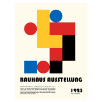 Ilustrace Bauhaus Ausstellung, Retrodrome, (30 x 40 cm)