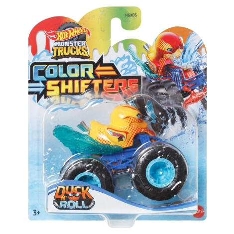 Mattel Hot Wheels Monster Trucks Color Shifters HGX06 Duck N Roll