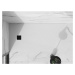 MEXEN/S Stone+ obdélníková sprchová vanička 160 x 80, bílá, mřížka černá 44108016-B