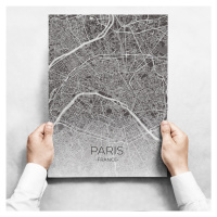 Sada obrazů - Map Of Paris II