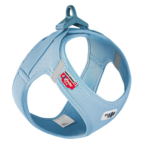 Curli Vest Clasp Air-Mesh postroj – nebeská modř - velikost S: obvod hrudníku 38,3 - 43,3 cm